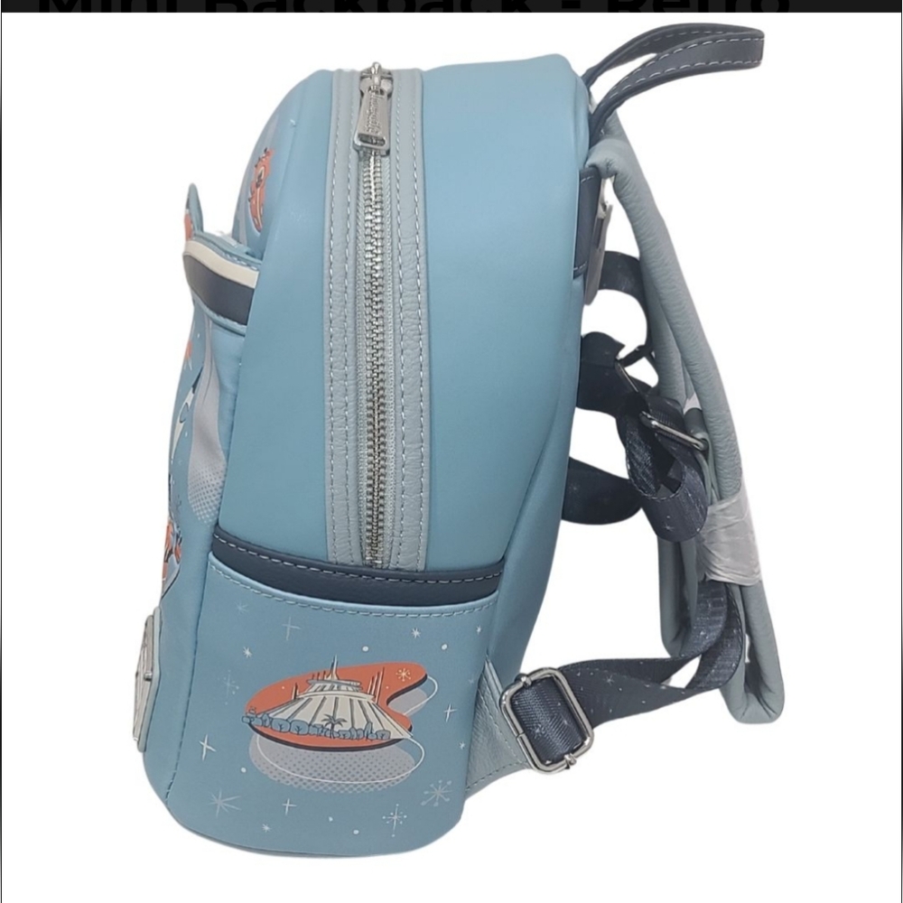 Disney Parks Loungefly Mini Backpack - Retro Tomorrowland - Picture 2 of 13